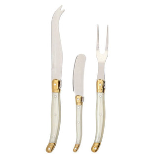 Nuvo Cheese Knife Set - Pearl