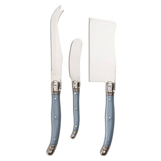 Nuvo Cheese Knife Set - Blue Pearl