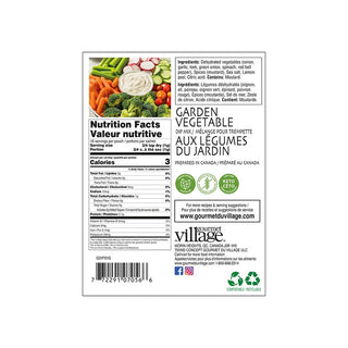 Garden Vegetable Dip Mix