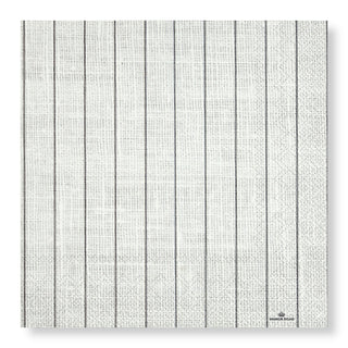Manor Road Linen Pinstripe Dinner Napkins