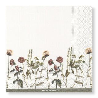 Manor Road Wildflower Cocktail Napkins