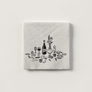 Provencal Cocktail Napkins image 0