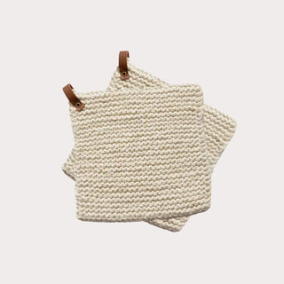 Bracken Knit Pot Holder Set