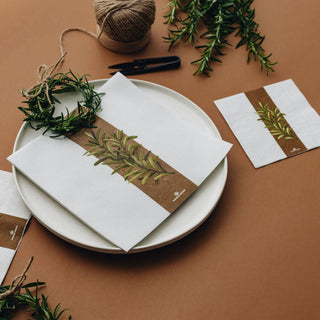 Manor Road Rustic Rosemary Dinner Napkins
