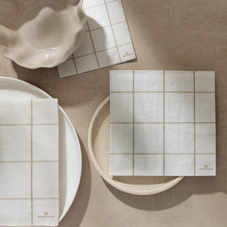 Manor Road Woodland Weave Cocktail Napkins